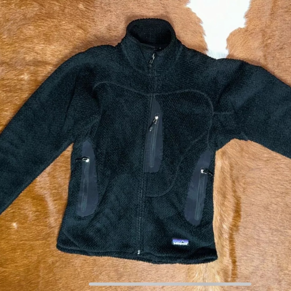 Patagonia Women’s R1 Fleece Jacket Black Size Small